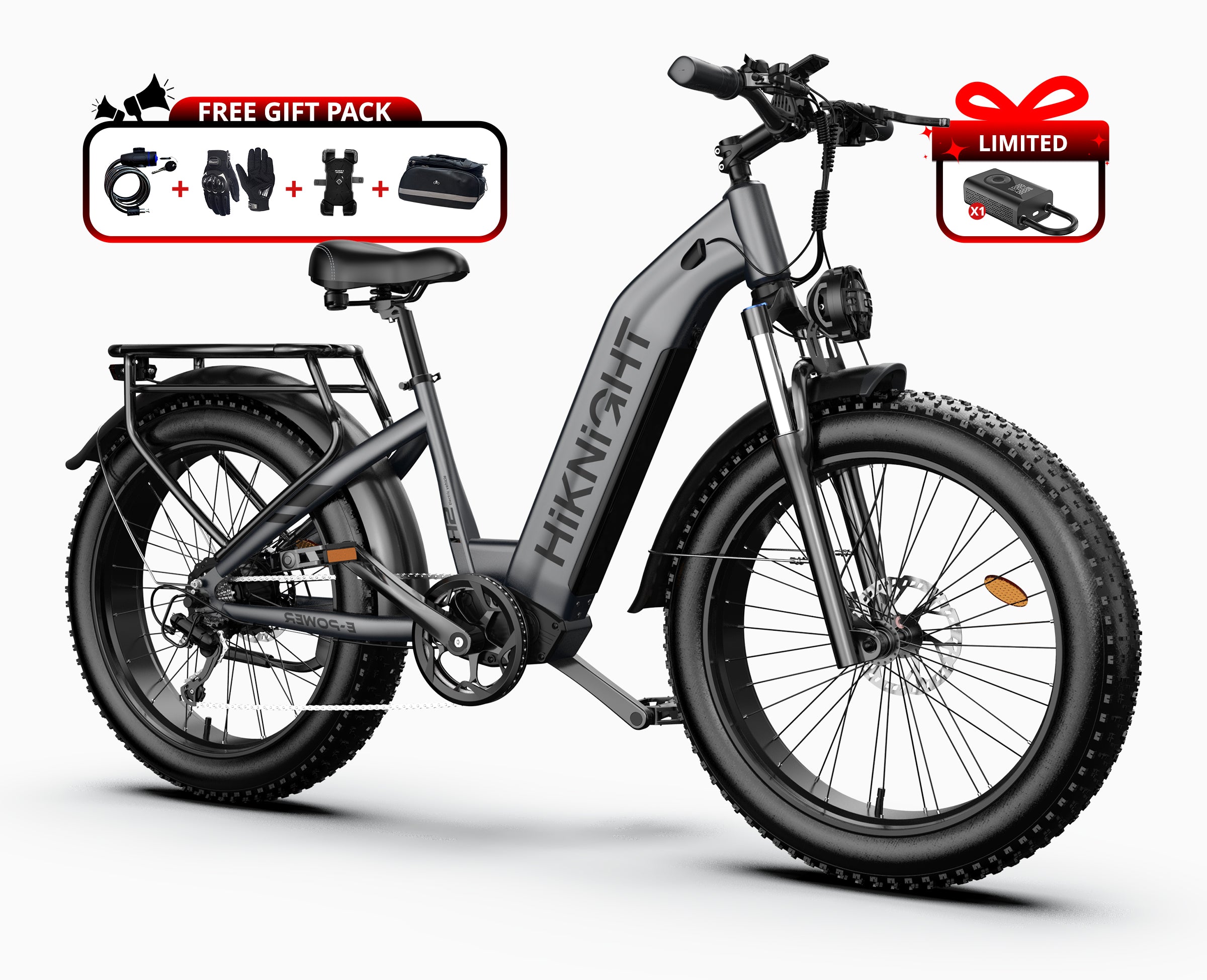 HiKNiGHT H2 Fat Tire Ebike