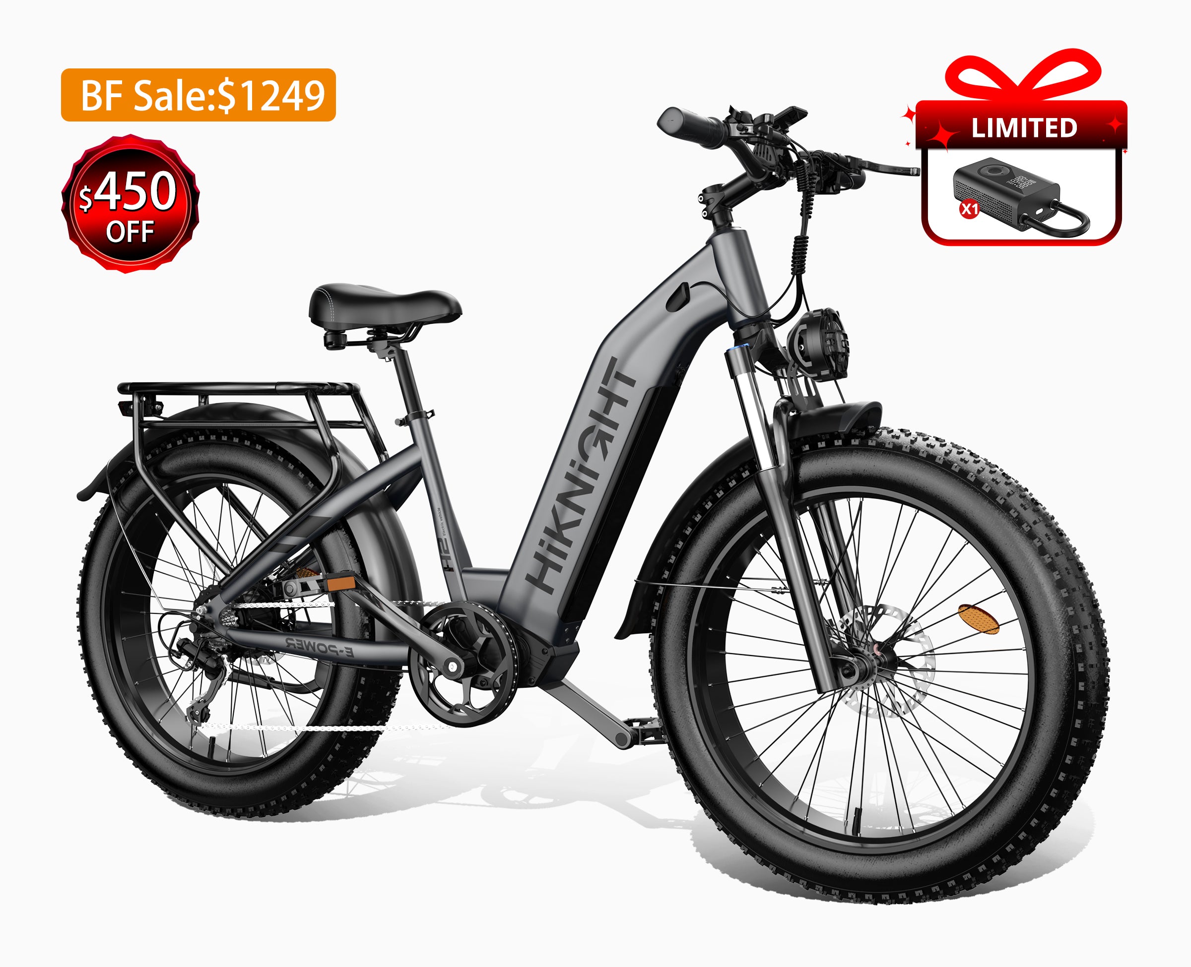 HiKNiGHT H2 Fat Tire Ebike