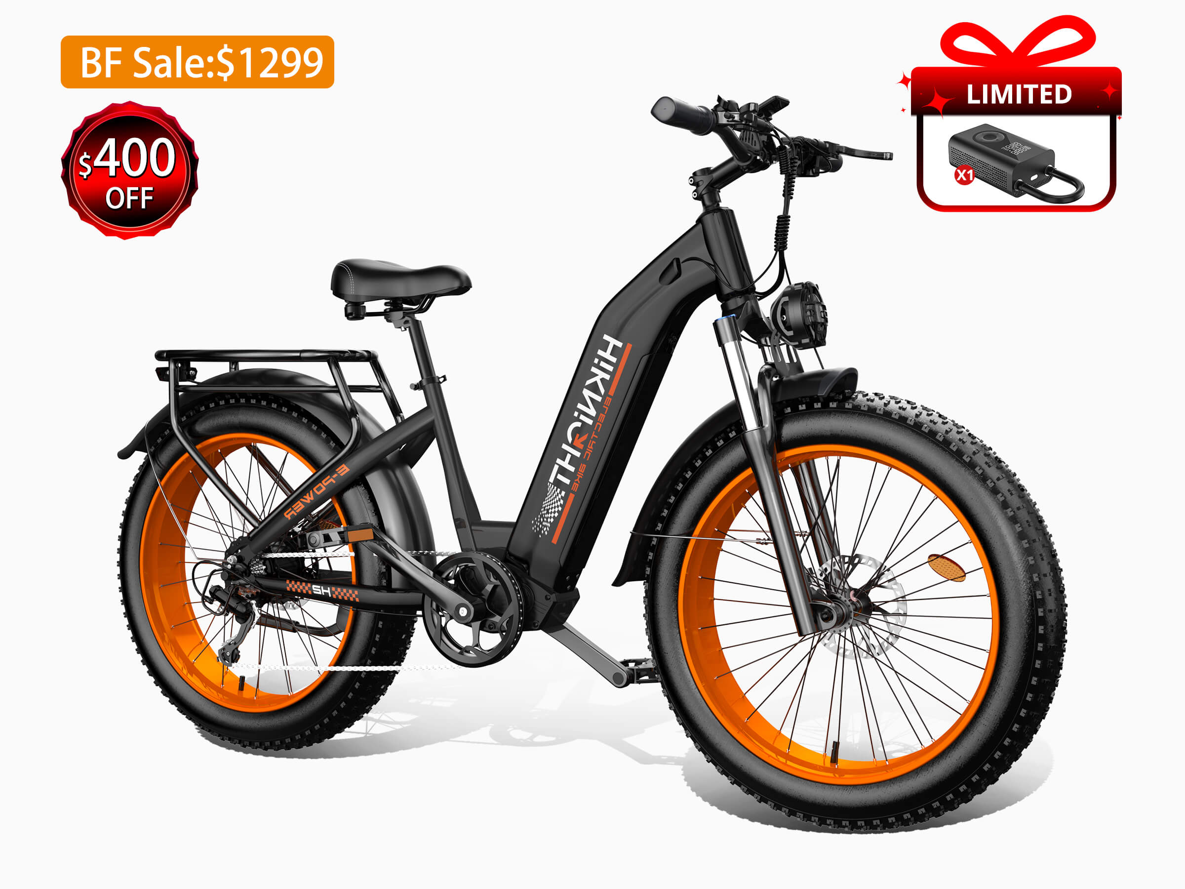 HiKNiGHT H2 Fat Tire Ebike