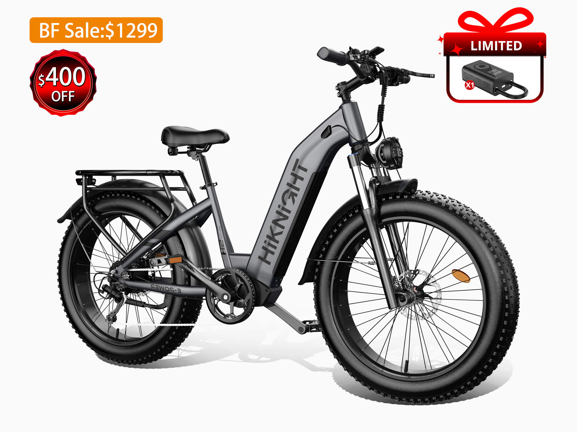 HiKNiGHT H2 Fat Tire Ebike