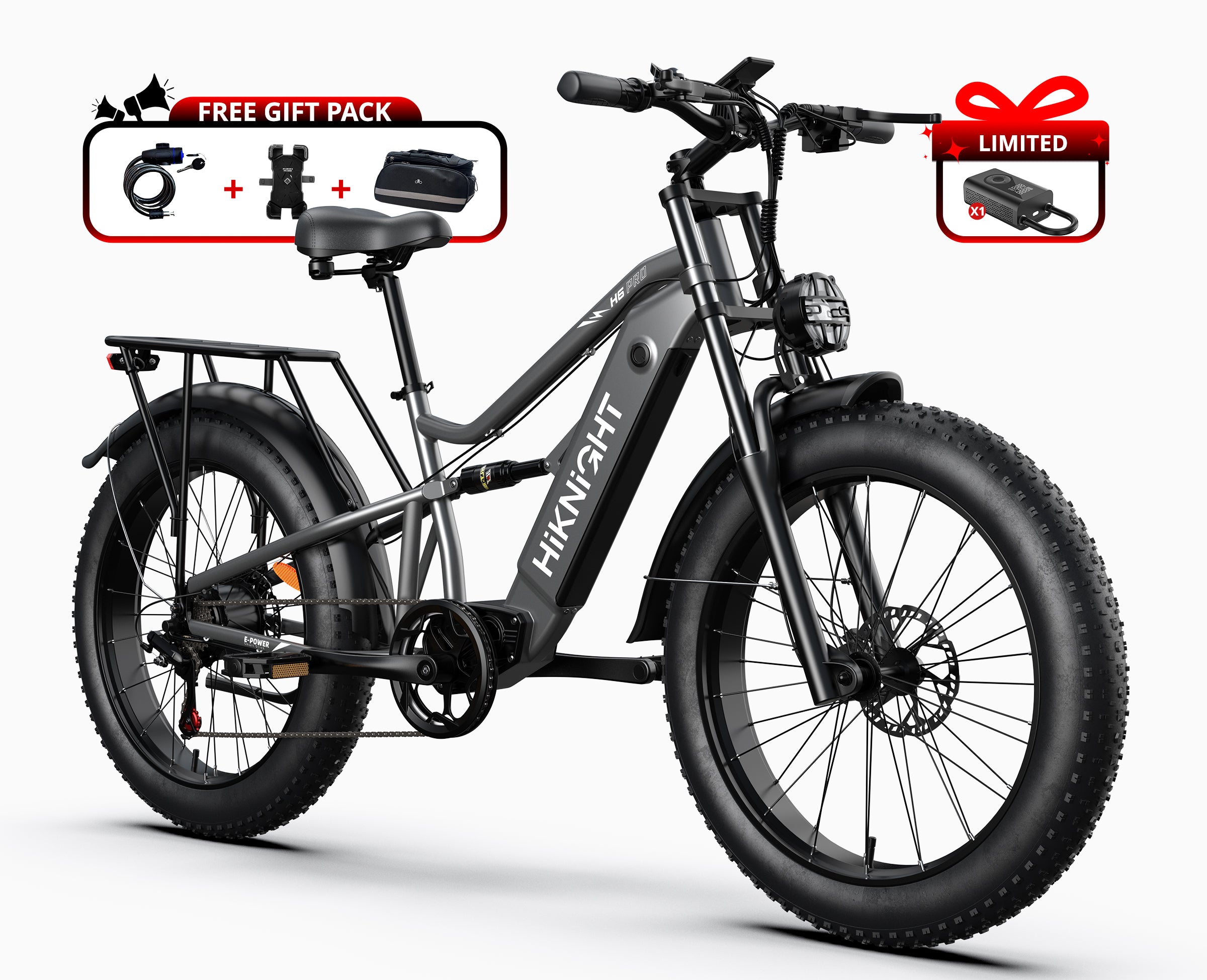 HiKNiGHT H6 Fat Tire Ebike