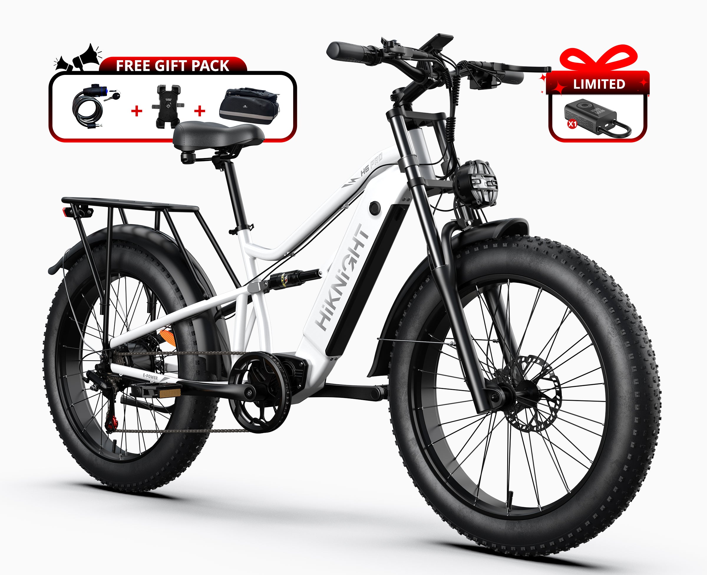 HiKNiGHT H6 Fat Tire Ebike