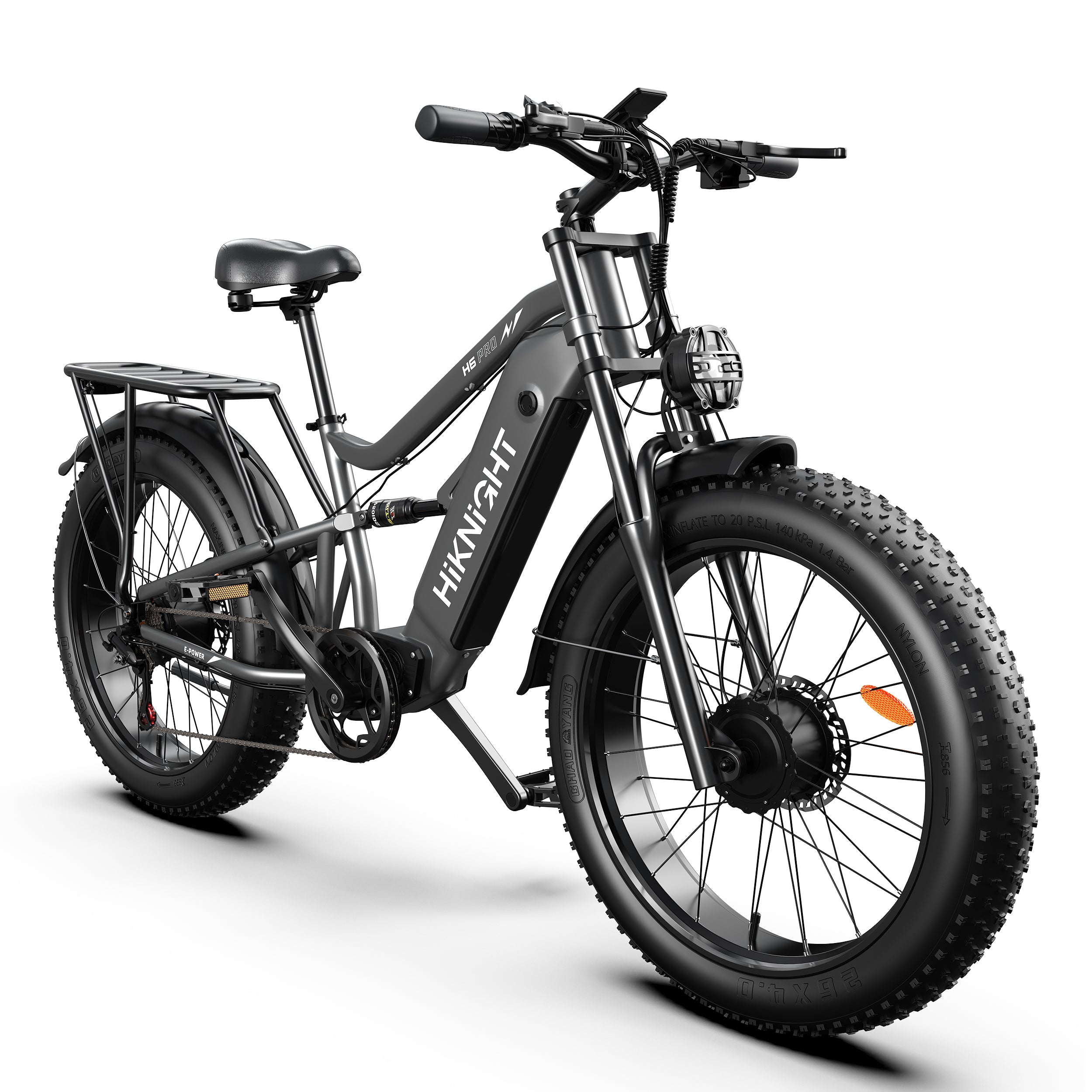 HiKNiGHT H6 Pro Off-Road Ebike Gray