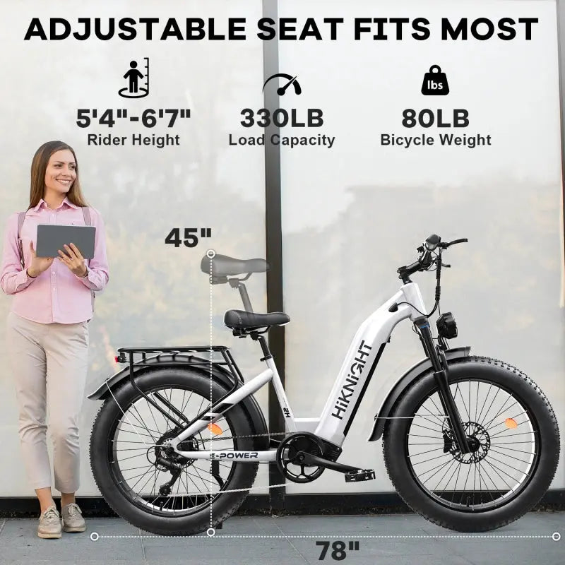 HiKNiGHT H2 Fat Tire Ebike