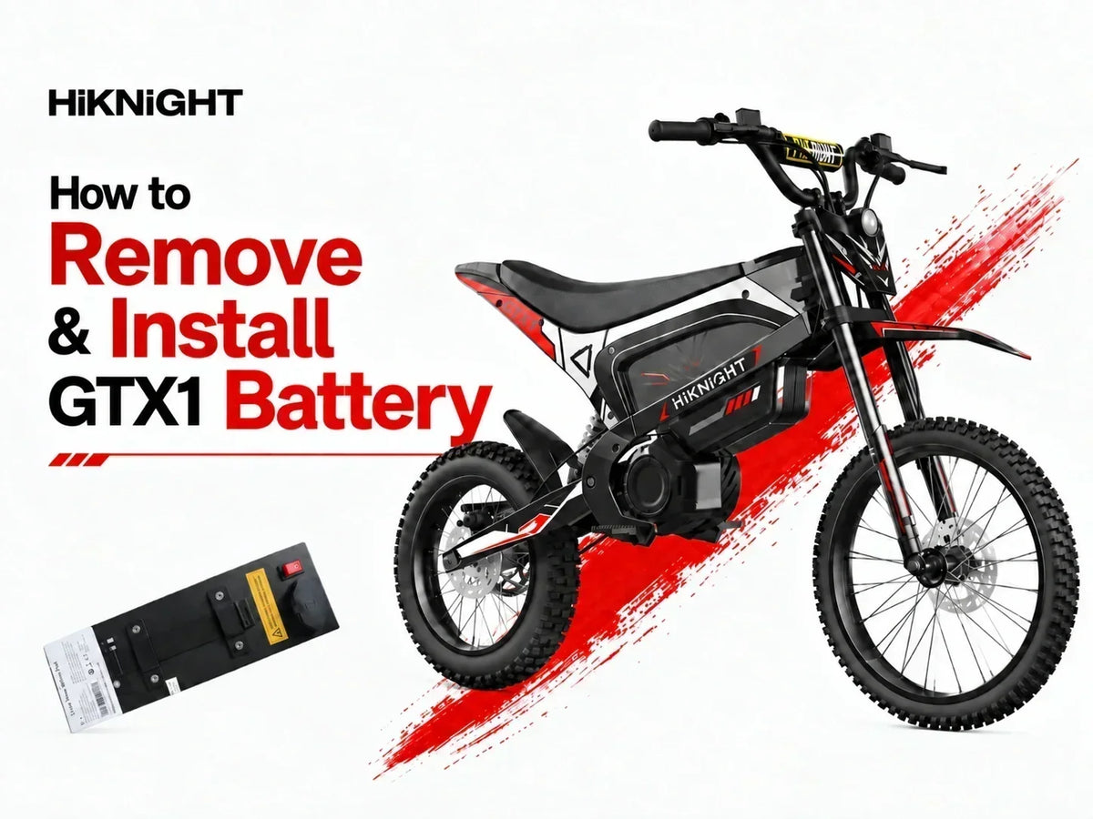 GTX1 Remove and Install Battery