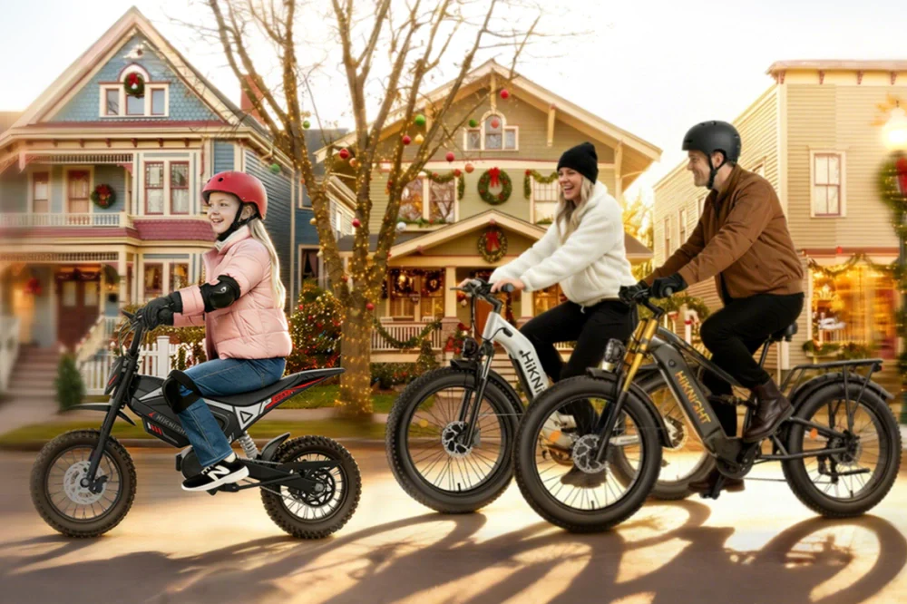 Snow, Trails, and Joy: Why an Outdoor Ebike is the Ultimate Christmas Activity🎄