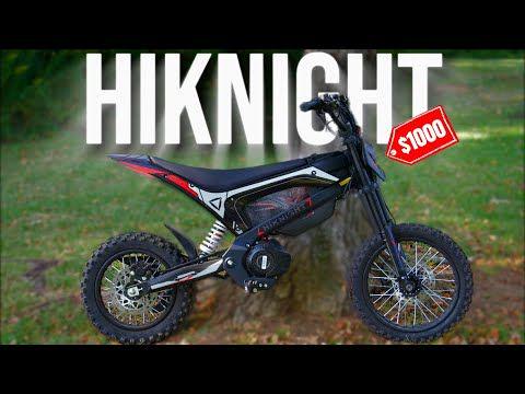 This $1000 E-bike Surprised Me... // HiKNIGHT GTX1 Dirt Bike