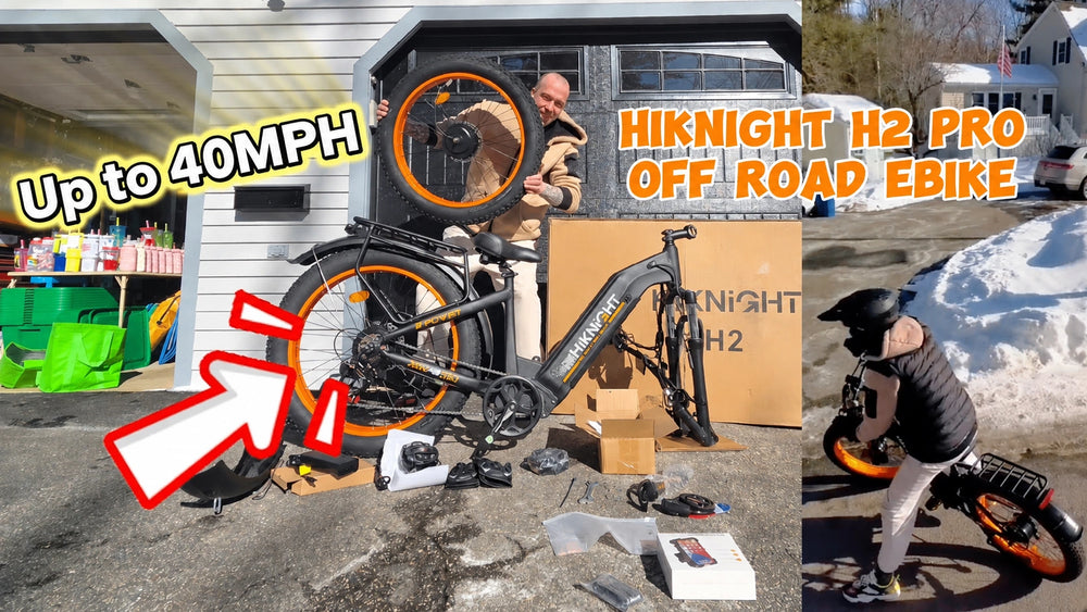 HiKnight H2 Pro 4000w Dual Motor E-Bike! My new Dumpster diving chariot!