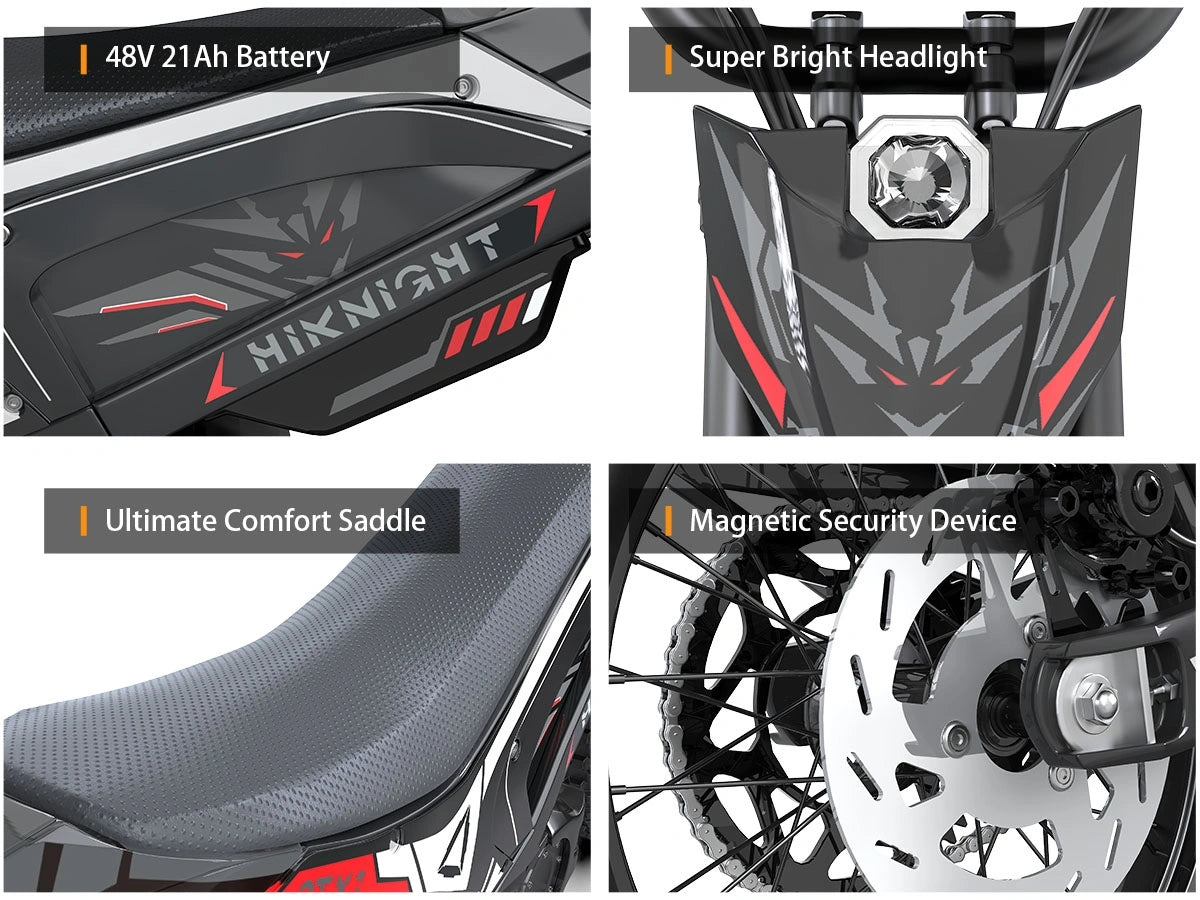 HiKNiGHT GTX1 Off-Road Electric Dirt Bike