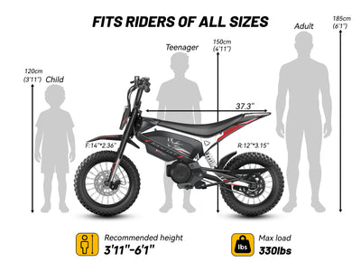 HiKNiGHT GTX1 Off-Road Electric Dirt Bike