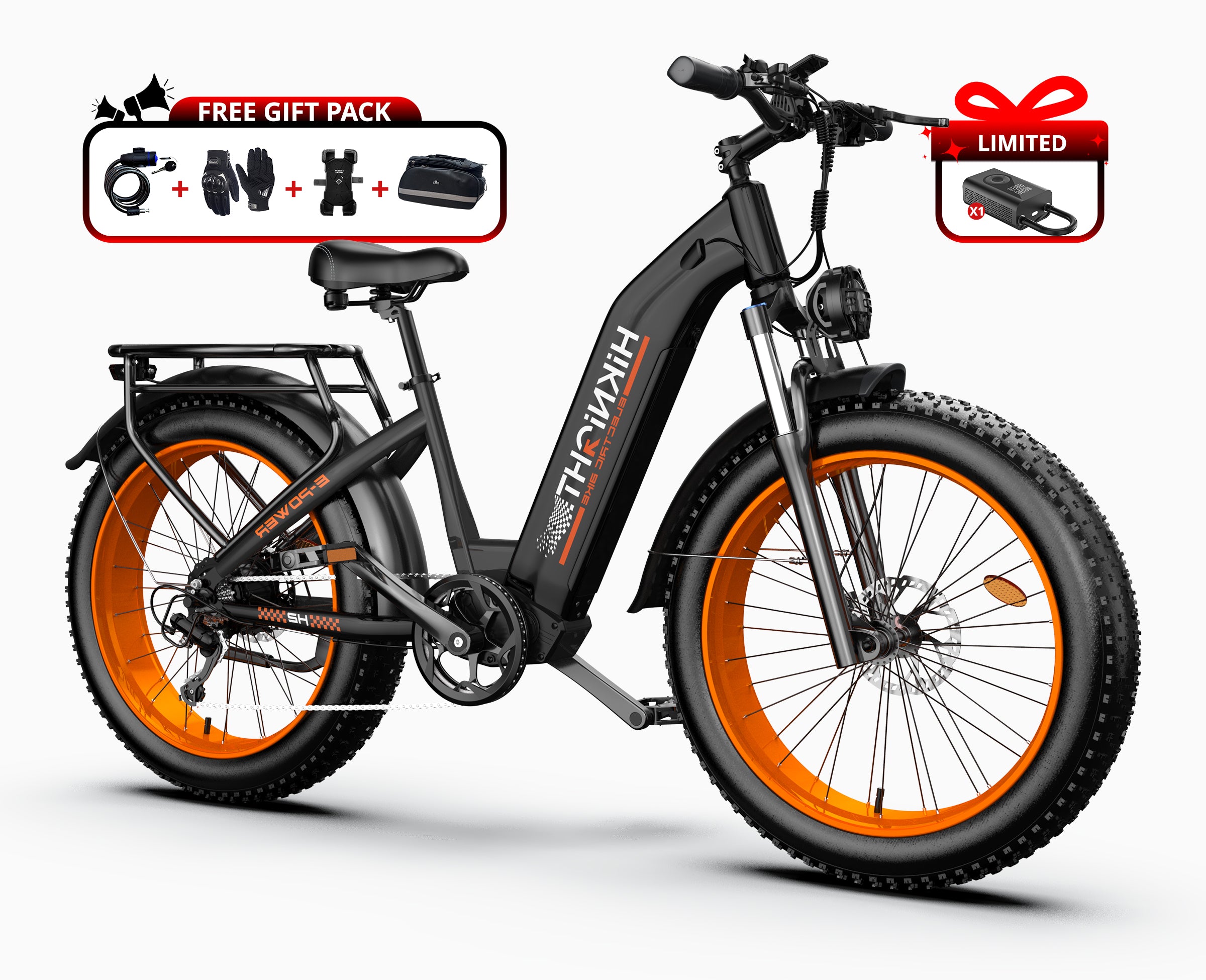 HiKNiGHT H2 Fat Tire Ebike