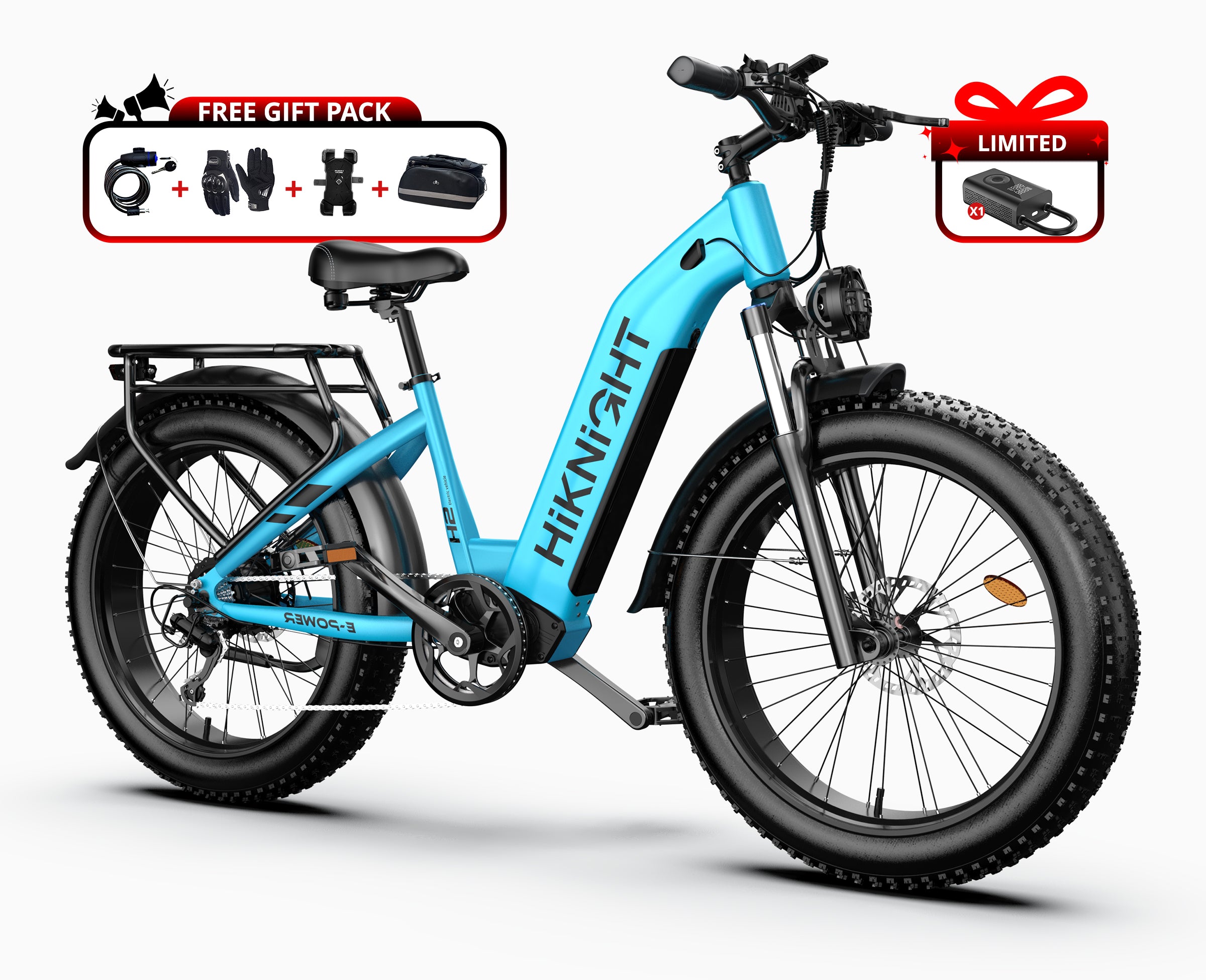 HiKNiGHT H2 Fat Tire Ebike