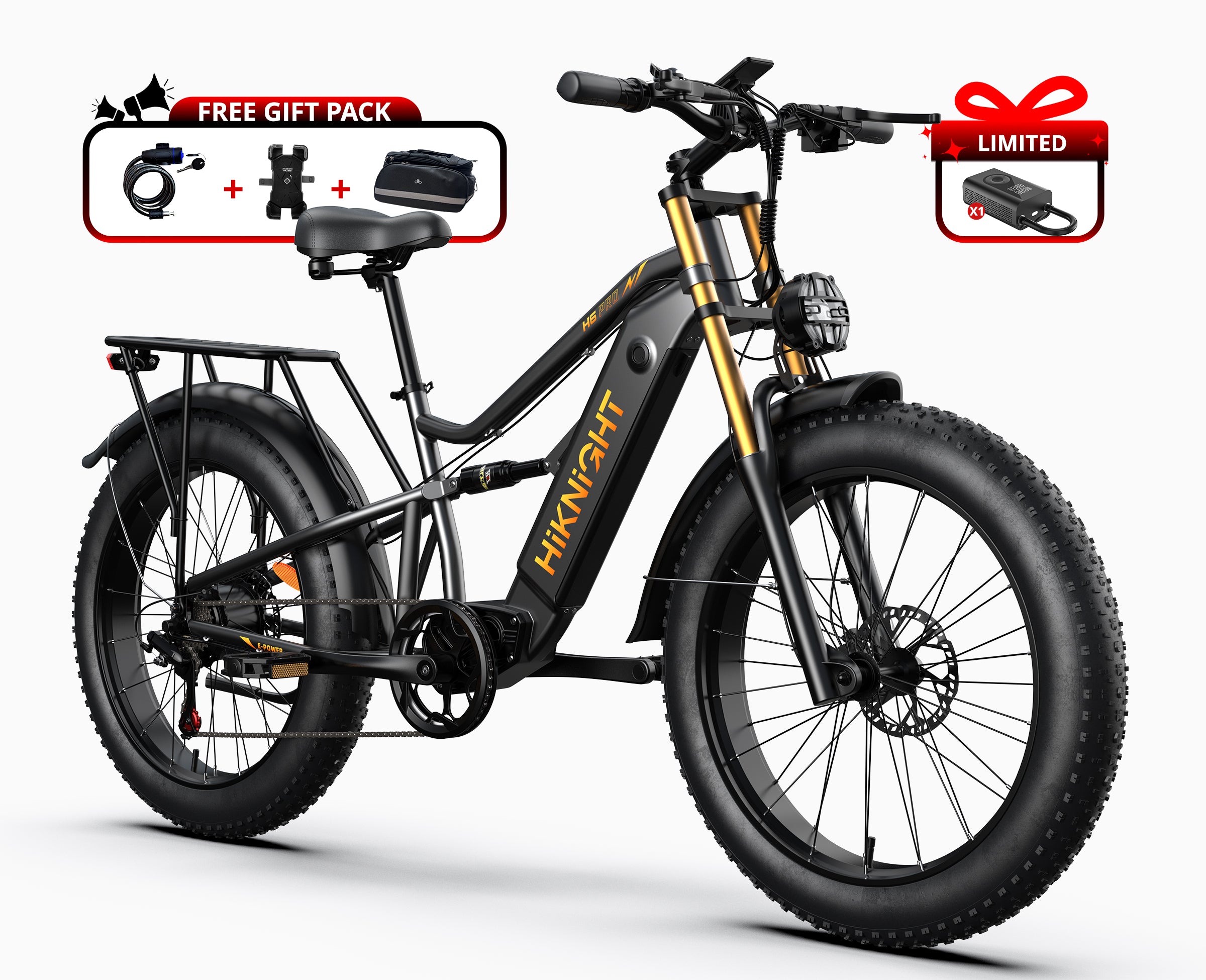 HiKNiGHT H6 Fat Tire Ebike