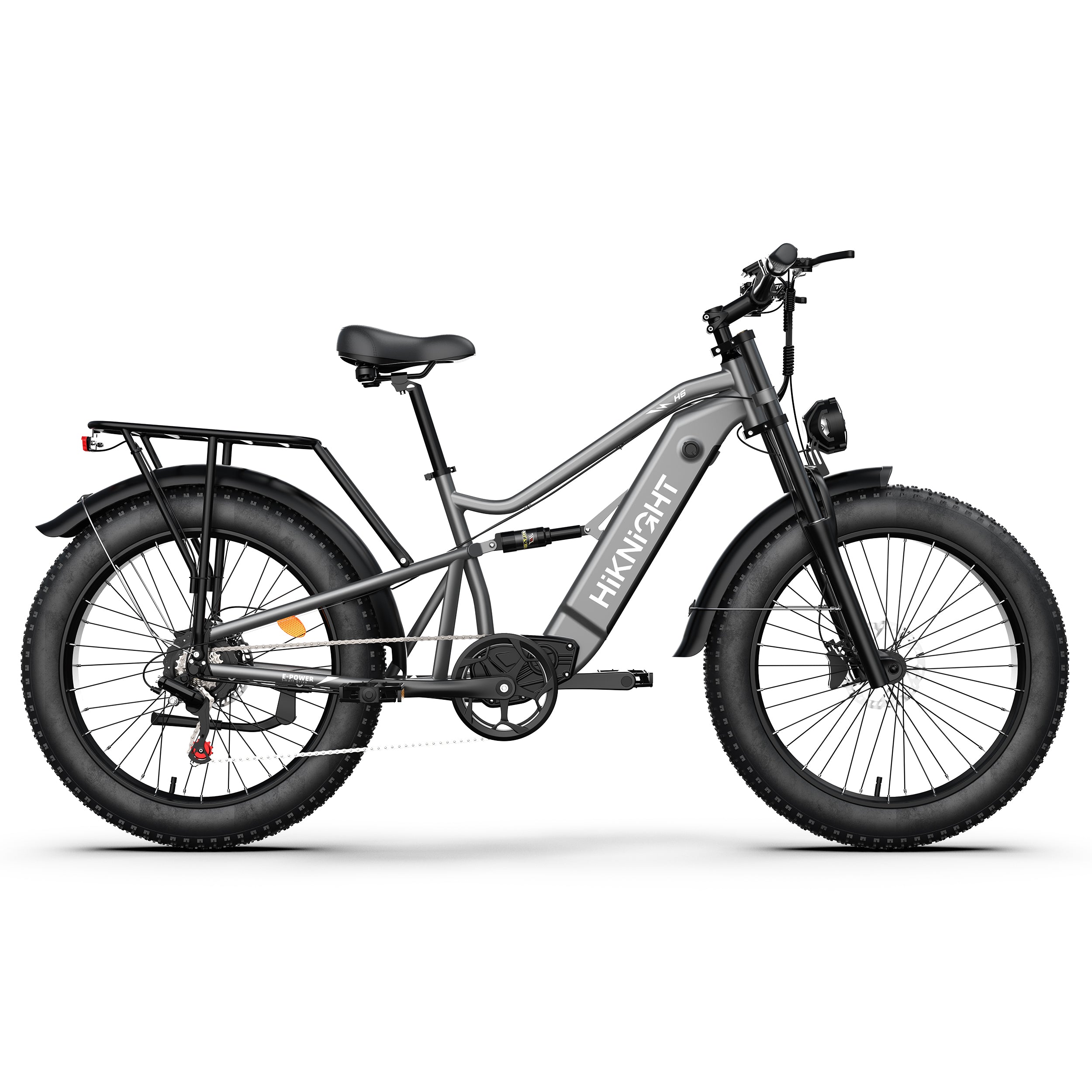 HiKNiGHT H6 Fat Tire Ebike Gray