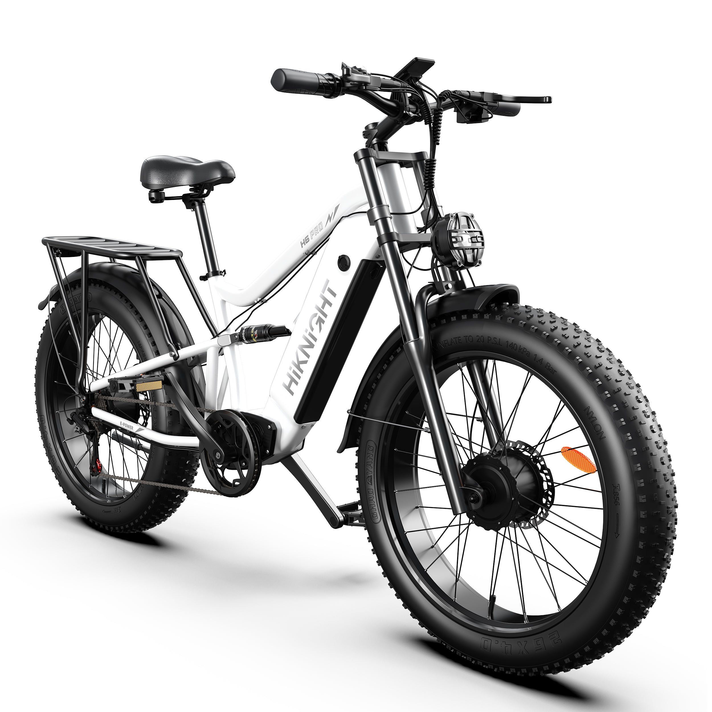 HiKNiGHT H6 Pro Off-Road Ebike White
