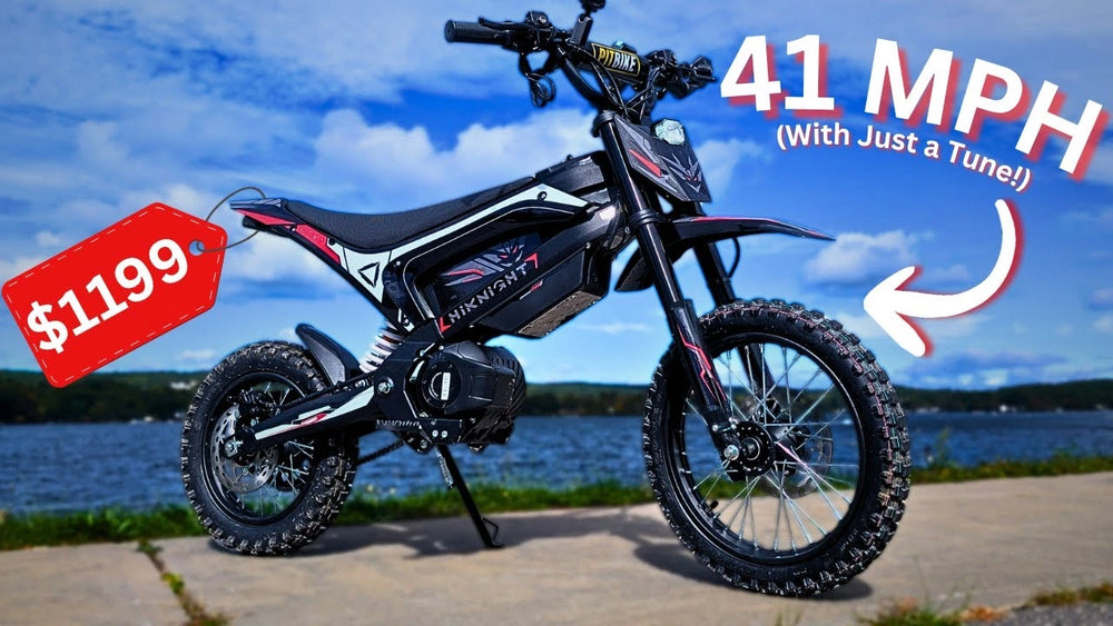 This New  E-Moto is Trail Ready! [HiKnight GTX-1]