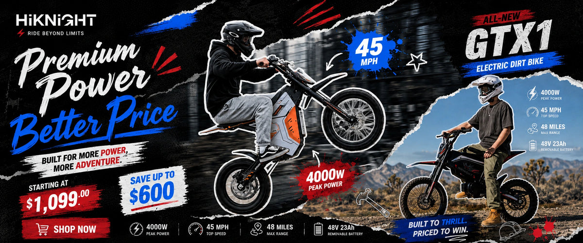 HIKNIGHT GTX1 Electric Dirt Bike