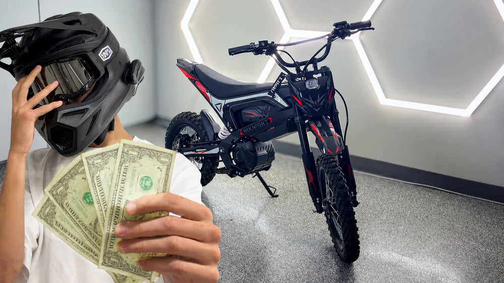 I Bought CHEAPEST Electric Dirt Bike.Only $999！